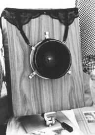 Strapscamera gekippt